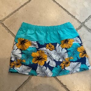 Patagonia Floral Skirt - women’s Small - nylon, elastic waist, tropical print